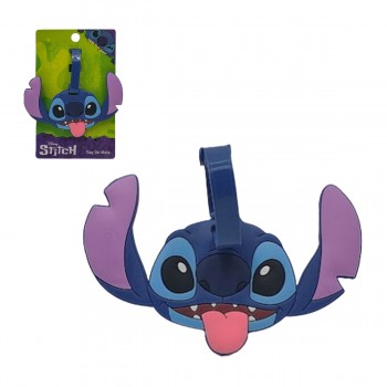 TAG PARA MALA DE VIAGEM MODELO STITCH EM PLÁSTICO REF: DYML020-ST2