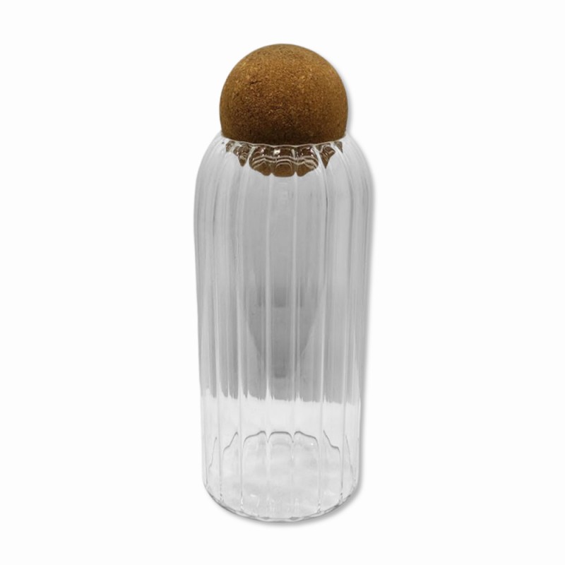 POTE DE VIDRO COM TAMPA EM CORTIÇA 1000ML REF: MAZS20 POTE DE VIDRO COM TAMPA EM CORTIÇA 1000ML REF: MAZS20