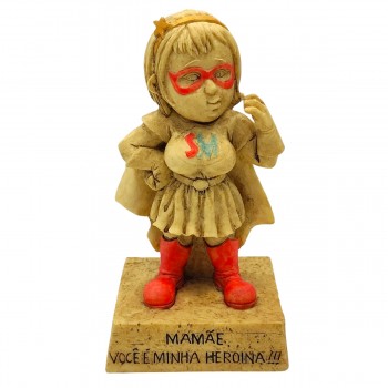 BONECO DE RESINA COM FRASE REF: NP212L BONECO DE RESINA COM FRASE REF: NP212L