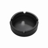 CINZEIRO DE MESA REDONDO EM SILICONE COR PRETO REF: PPS042-A CINZEIRO DE MESA REDONDO EM SILICONE COR PRETO REF: PPS042-A