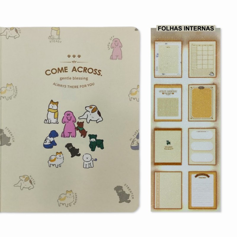 AGENDA PLANNER MODELO CÃES COM 96 FOLHAS REF: VA34G010102 AGENDA PLANNER MODELO CÃES COM 96 FOLHAS REF: VA34G010102