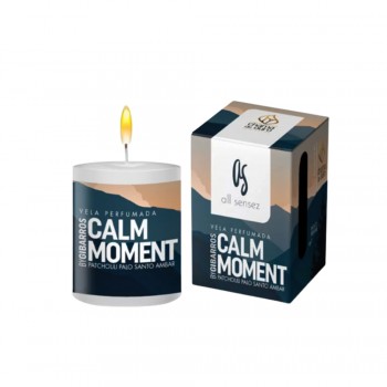 VELA PERFUMADA ALL SENSEZ CALM MOMENT 60G REF: U60BYGI04 VELA PERFUMADA ALL SENSEZ CALM MOMENT 60G REF: U60BYGI04