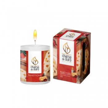 VELA PERFUMADA PANETONE 60G REF: U60NT VELA PERFUMADA PANETONE 60G REF: U60NT